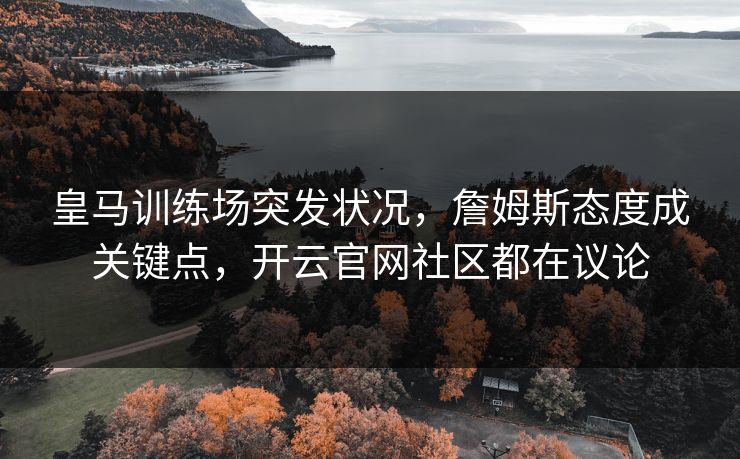 皇马训练场突发状况，詹姆斯态度成关键点，开云官网社区都在议论