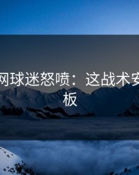 开云官网球迷怒喷：这战术安排太死板