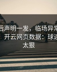 纽卡赛后声明一发，临场异常反而越滚越大，开云网页数据：球迷的截图太狠